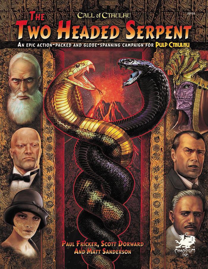 Call of Cthulhu: The Two-Headed Serpent Hardcover by Chaosium | Watchtower.shop