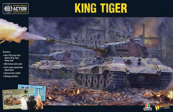 Bolt Action: German King Tiger (Plastic)