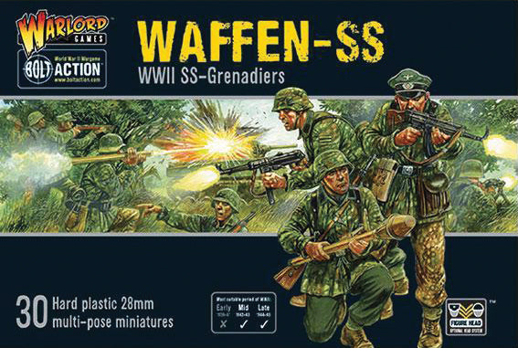 Bolt Action: German Waffen SS (Plastic Set)