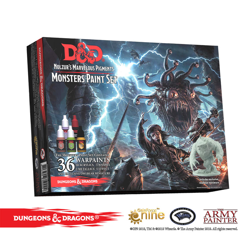 Dungeons & Dragons Nolzur's Marvelous Pigments: Monster Paint Set