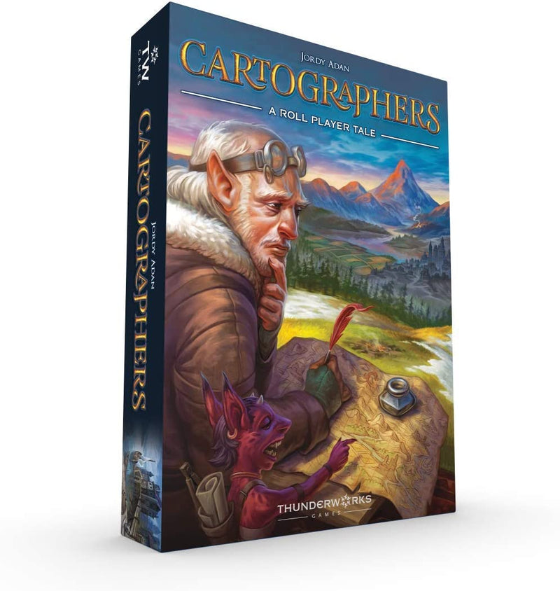 Cartographers: A Roll Player Tale by Thunderworks Games | Watchtower