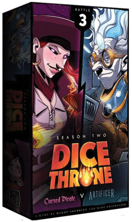 Dice Throne: Season 2 - Box 3 - Cursed Pirate vs Artificer by Roxley Games | Watchtower