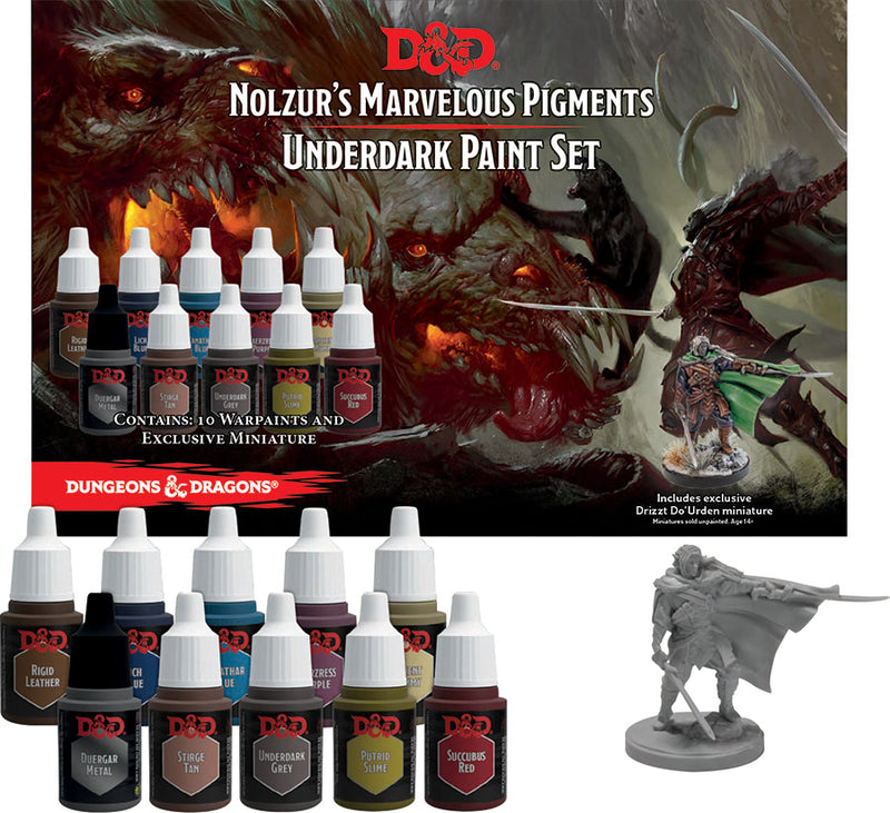 Dungeons & Dragons Nolzur's Marvelous Pigments: Underdark Paint Expansion Set