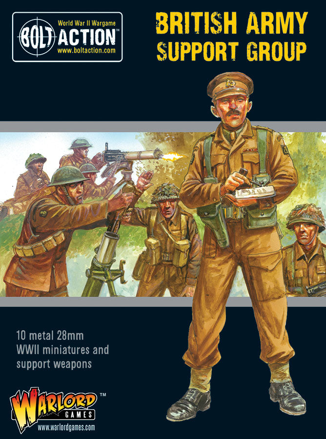 Bolt Action: British Army Support Group