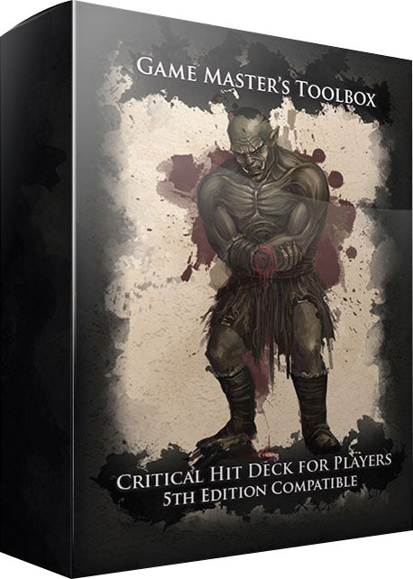 Game Masters Toolbox: Critical Hit Deck for Players