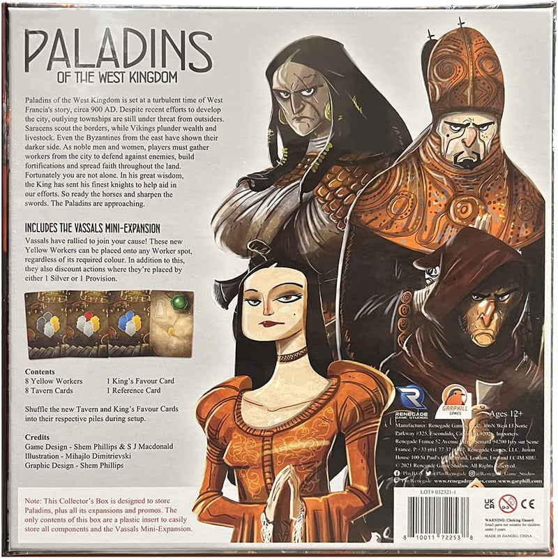 Paladins of the West Kingdom: Collector's Box by Renegade Studios | Watchtower