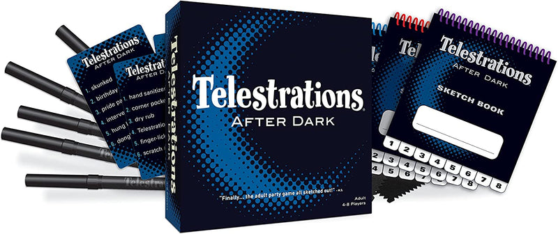 Telestrations: 8 Player After Dark by USAopoly | Watchtower