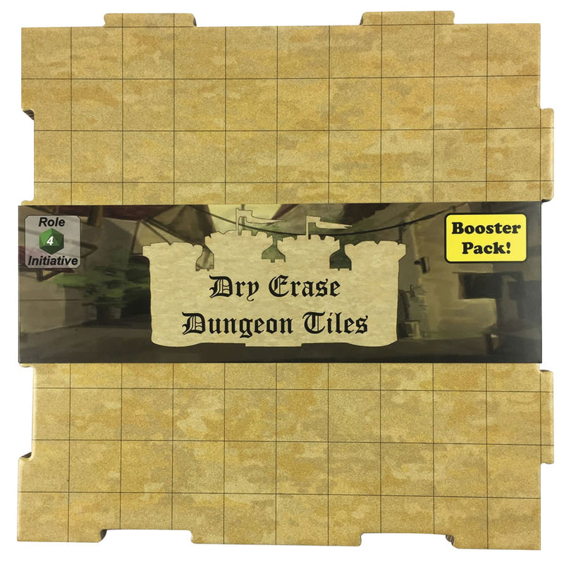 Dry-Erase Dungeon Tile Booster Pack - Earthtone