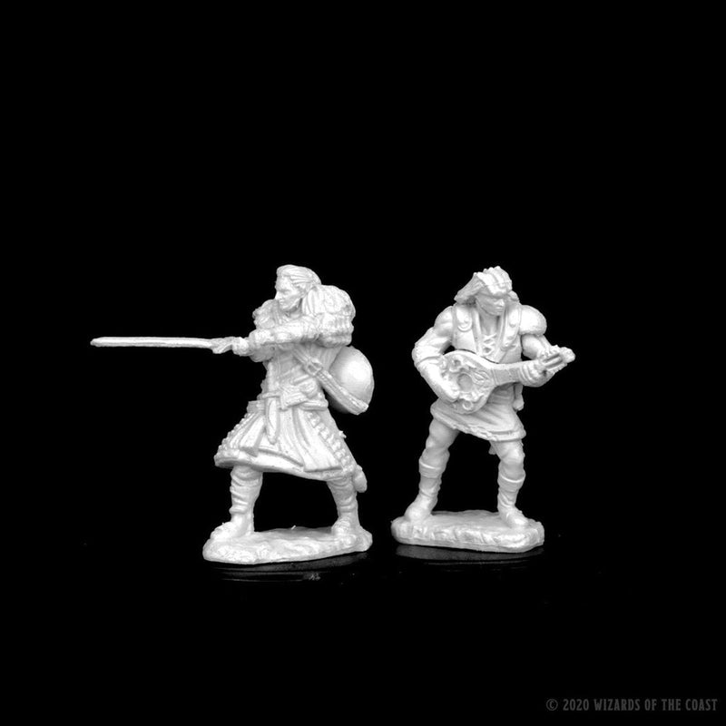Dungeons & Dragons Nolzur's Marvelous Unpainted Miniatures: W04 Human Male Bard from WizKids image 5