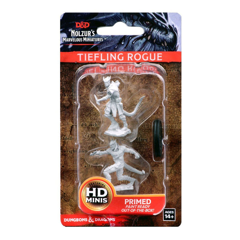 Dungeons & Dragons Nolzur's Marvelous Unpainted Miniatures: W05 Tiefling Male Rogue from WizKids image 4
