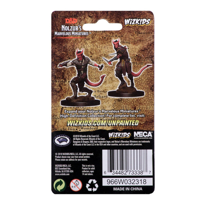 Dungeons & Dragons Nolzur's Marvelous Unpainted Miniatures: W05 Tiefling Male Rogue from WizKids image 5