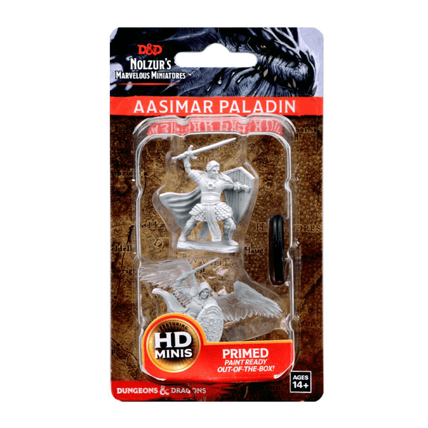 Dungeons & Dragons Nolzur's Marvelous Unpainted Miniatures: W05 Aasimar Male Paladin from WizKids image 4