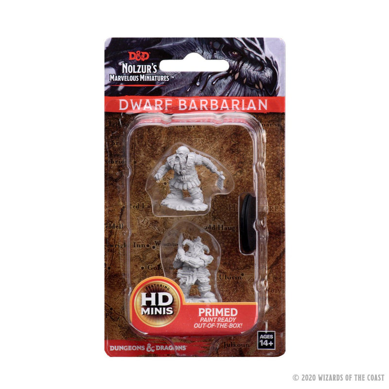 Dungeons & Dragons Nolzur's Marvelous Unpainted Miniatures: W06 Dwarf Male Barbarian from WizKids image 7