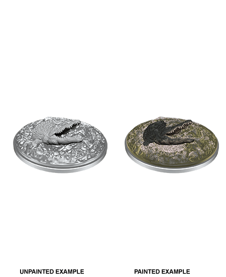 Dungeons & Dragons Nolzur's Marvelous Unpainted Miniatures: W11 Crocodile from WizKids image 8