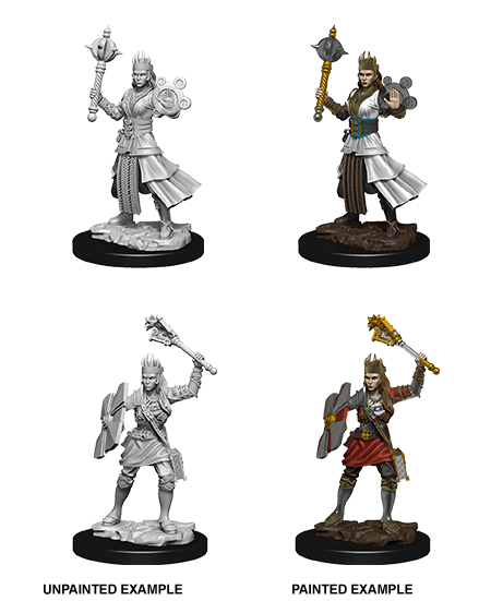 Dungeons & Dragons Nolzur's Marvelous Unpainted Miniatures: W08 Female Human Cleric from WizKids image 8