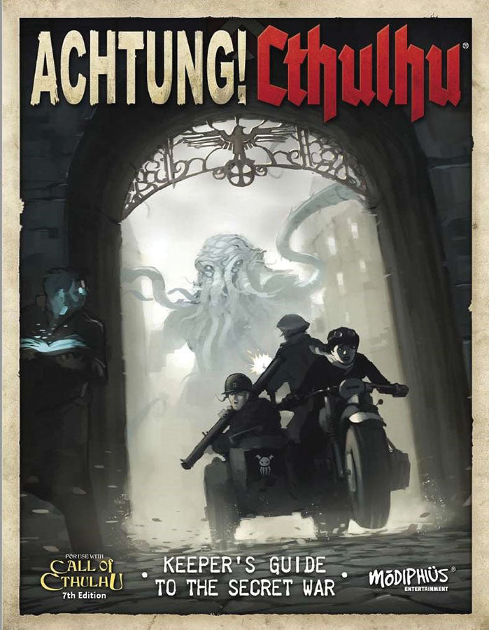 Achtung! Cthulhu RPG: Investigator's Guide to the Secret War