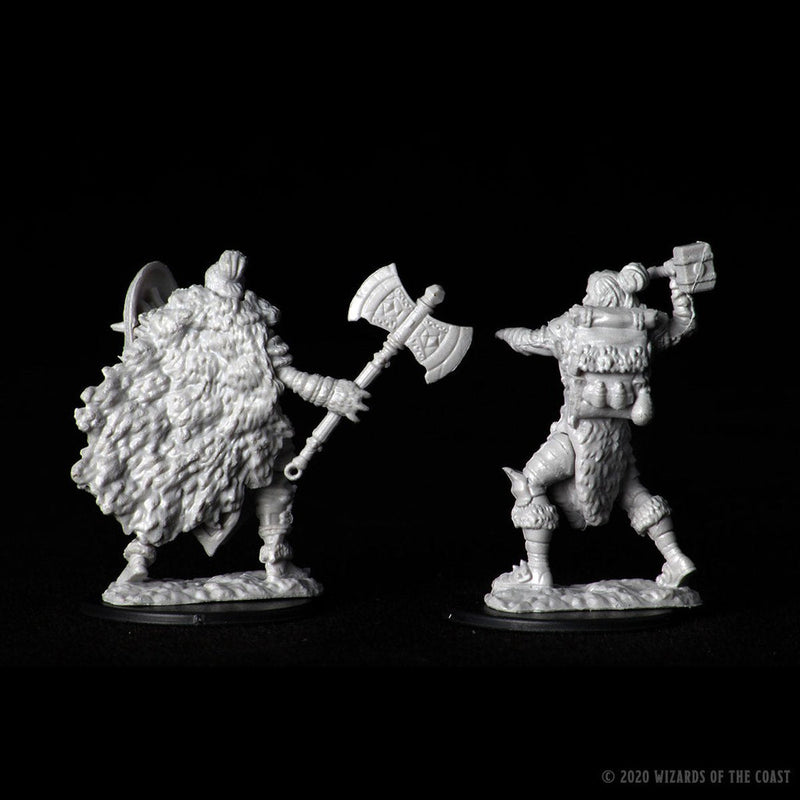 Dungeons & Dragons Nolzur's Marvelous Unpainted Miniatures: W09 Female Half-Orc Barbarian from WizKids image 9