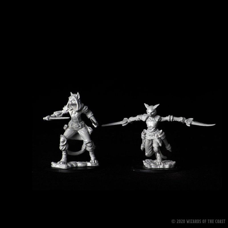 Dungeons & Dragons Nolzur's Marvelous Unpainted Miniatures: W09 Female Tabaxi Rogue from WizKids image 7