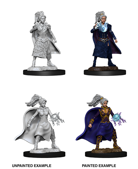 Dungeons & Dragons Nolzur's Marvelous Unpainted Miniatures: W10 Female Human Sorcerer from WizKids image 8
