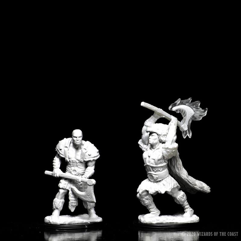 Dungeons & Dragons Nolzur's Marvelous Unpainted Miniatures: W10 Male Goliath Barbarian from WizKids image 7