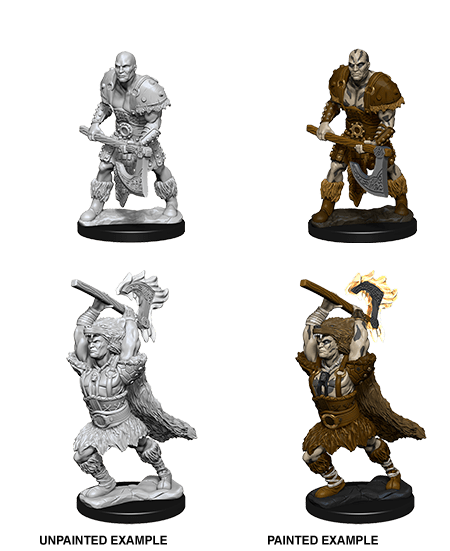 Dungeons & Dragons Nolzur's Marvelous Unpainted Miniatures: W10 Male Goliath Barbarian from WizKids image 8