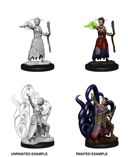 Dungeons & Dragons Nolzur's Marvelous Unpainted Miniatures: W10 Female Human Warlock from WizKids image 8