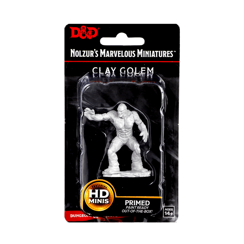 Dungeons & Dragons Nolzur's Marvelous Unpainted Miniatures: W10 Clay Golem from WizKids image 5