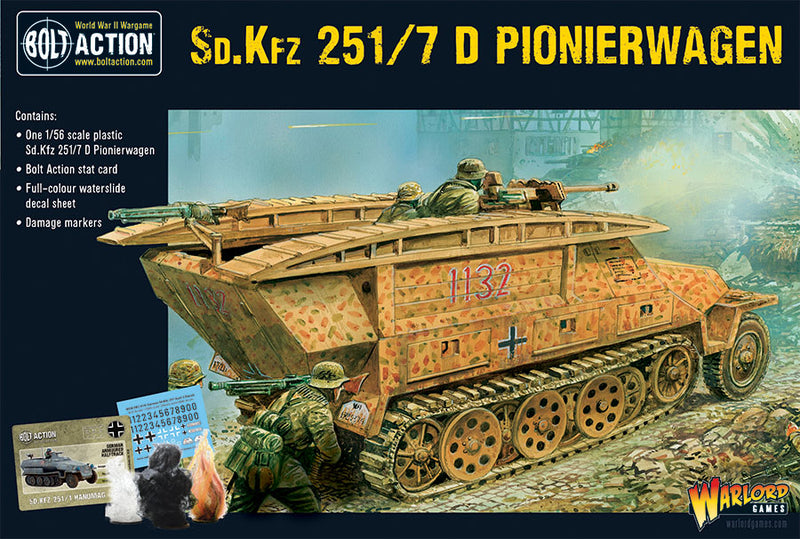 Bolt Action: Sd.Kfz 251 D Pionierwagen