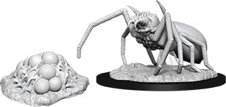 Dungeons & Dragons Nolzur's Marvelous Unpainted Miniatures: W12 Giant Spider & Egg Clutch