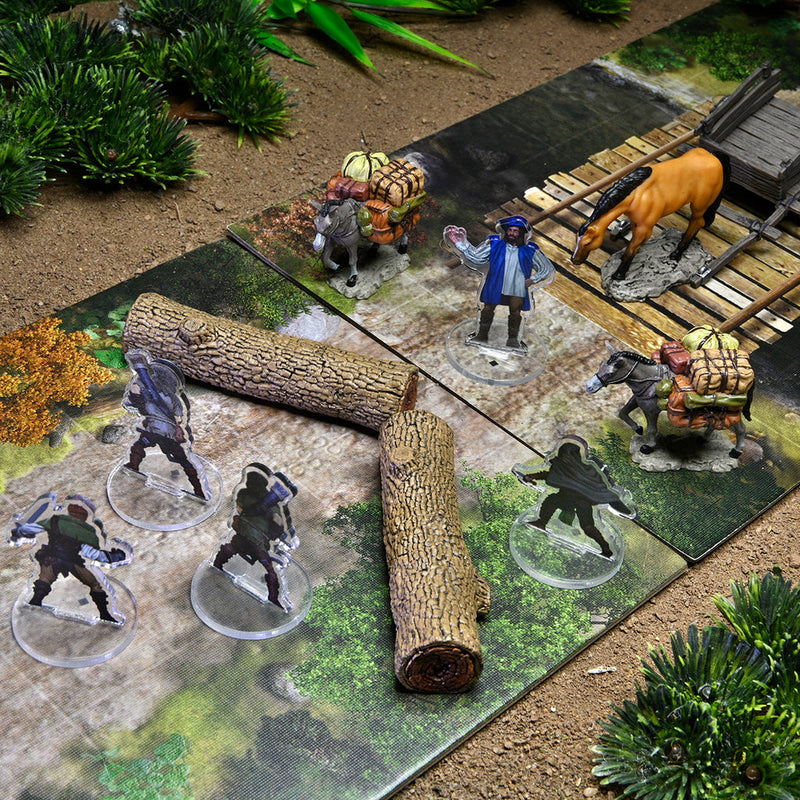 WarLock Tiles: Encounter in a Box - Wagon Ambush from WizKids image 15