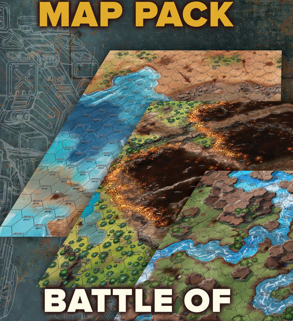BattleTech: Map Pack - Battle of Tukayyid by Catalyst Game Labs | Watchtower