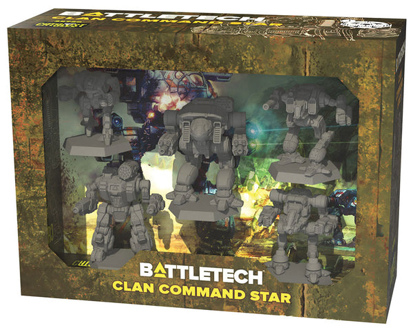 BattleTech: Miniature Force Pack - Clan Command Star by Catalyst Game Labs | Watchtower