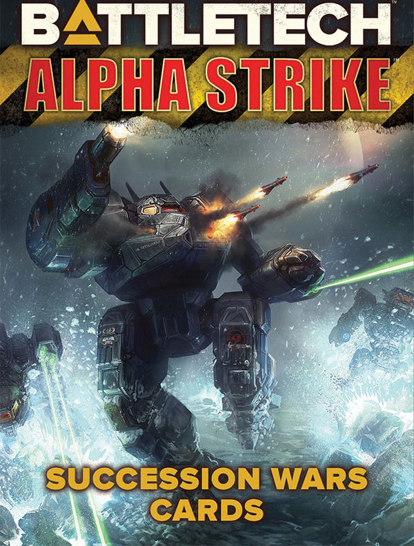 BattleTech: Alpha Strike Game Aids - Succession Wars Cards by Catalyst Game Labs | Watchtower