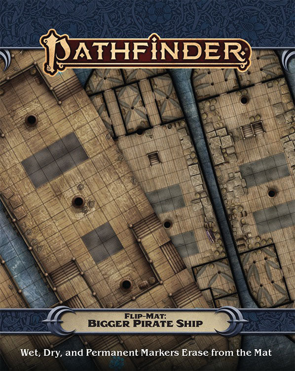 Pathfinder RPG: Flip-Mat - Bigger Pirate Ship