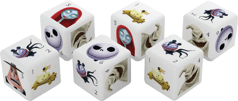 Dice Set: d6 The Nightmare Before Christmas (6)