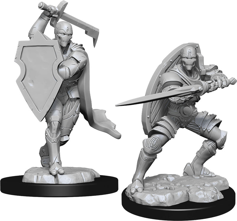 Dungeons & Dragons Nolzur's Marvelous Unpainted Miniatures: W13 Warforged Fighter Male