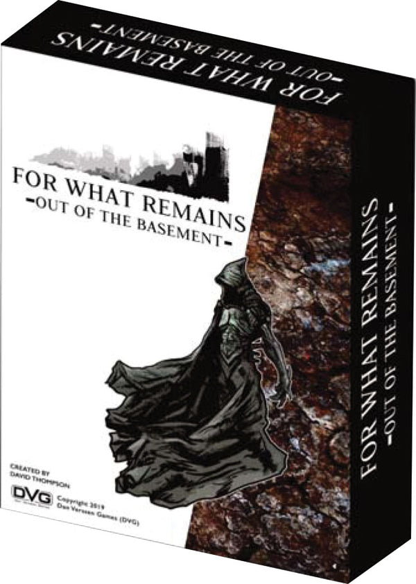 FOR WHAT REMAINS: Out of the Basement by Dan Verssen Games | Watchtower