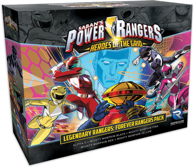 Power Rangers - Heroes of the Grid: Legendary Rangers - Forever Rangers Pack