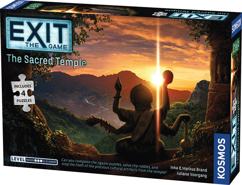 EXIT: The Sacred Temple (w/Puzzle)