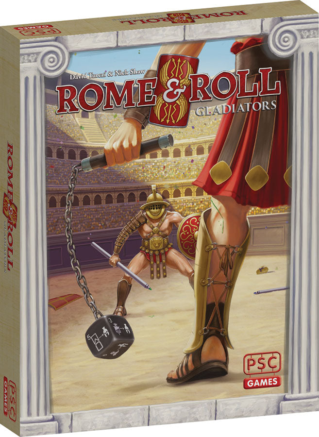 Rome & Roll: Gladiators Expansion by HUSH HUSH PROJECTS USA | Watchtower.shop