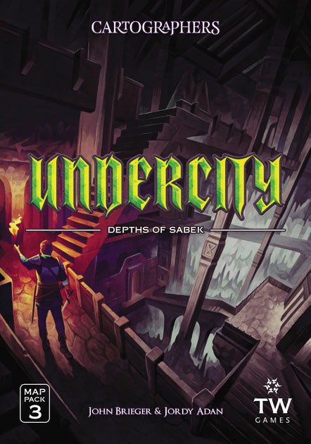 Cartographers: Heroes - Map Pack 1 Undercity by Thunderworks Games | Watchtower