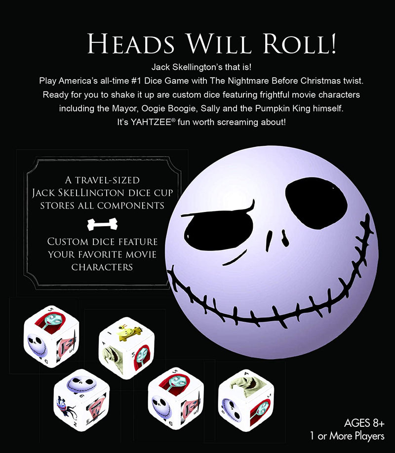 Yahtzee: The Nightmare Before Christmas by USAopoly | Watchtower