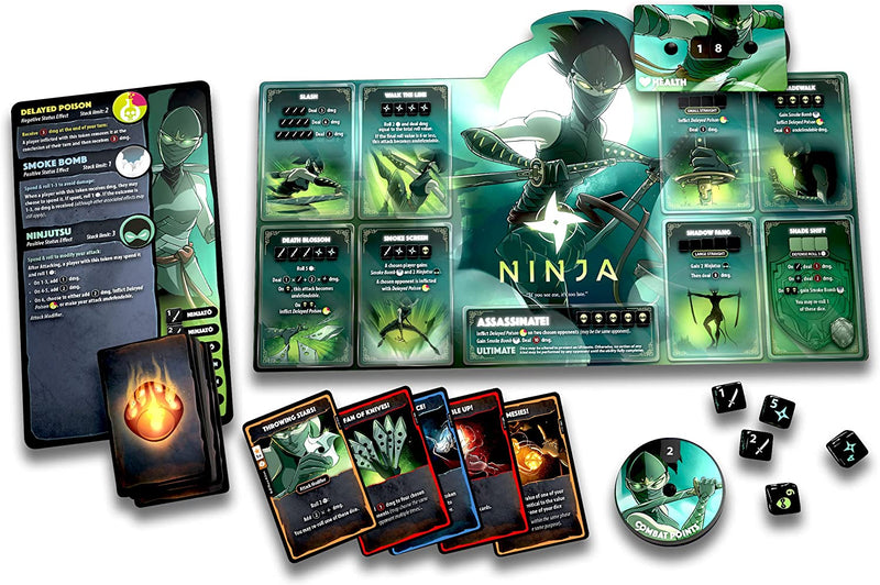 Dice Throne: Season 1 Rerolled - Box 4 - Treant vs. Ninja by Roxley Games | Watchtower