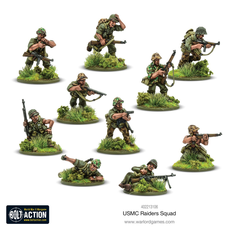 Bolt Action: USMC - Raider Squad