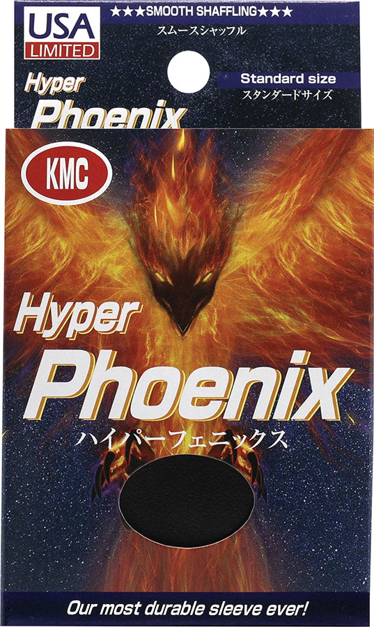 Sleeves: Full Size Hyper Phoenix Matte Black (100)