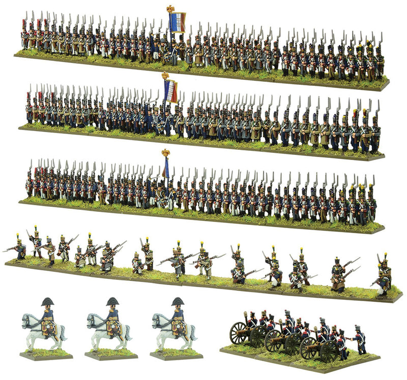 Black Powder: Epic Battles - Waterloo French Infantry Brigade