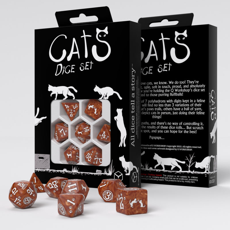 Cats Dice Set Muffin (7)