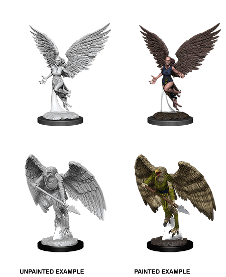 Dungeons & Dragons Nolzur's Marvelous Unpainted Miniatures: W11 Harpy & Arakocra from WizKids image 16