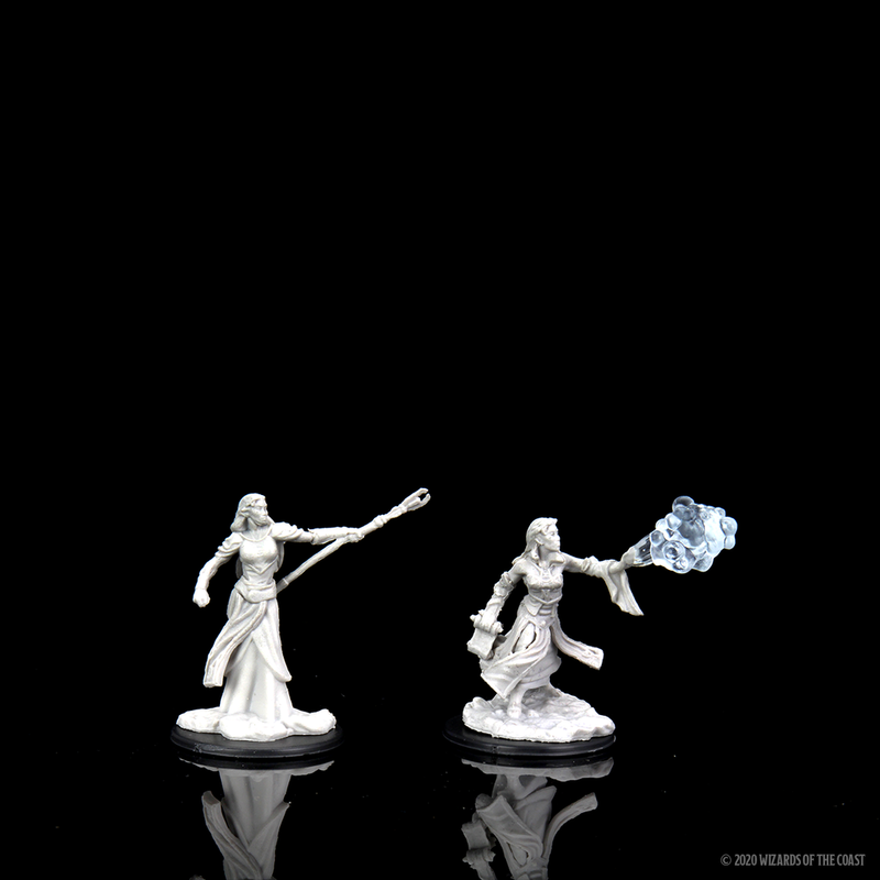 Dungeons & Dragons Nolzur's Marvelous Unpainted Miniatures: W12 Female Elf Sorcerer from WizKids image 6