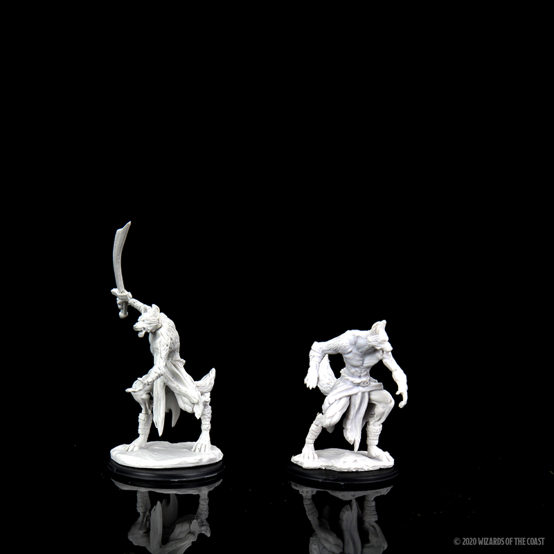 Dungeons & Dragons Nolzur's Marvelous Unpainted Miniatures: W12 Jackalwere from WizKids image 6